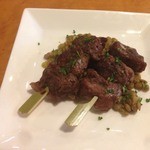 里芭歩樹 - 炭火焼 アグーのこめかみ