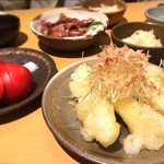 Sushi Sakaya Charin - すごく美味しくて感動した揚げ餅！箸が止まらない！