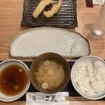 道後天ぷら ご天 - ご天定食8品　1,500円