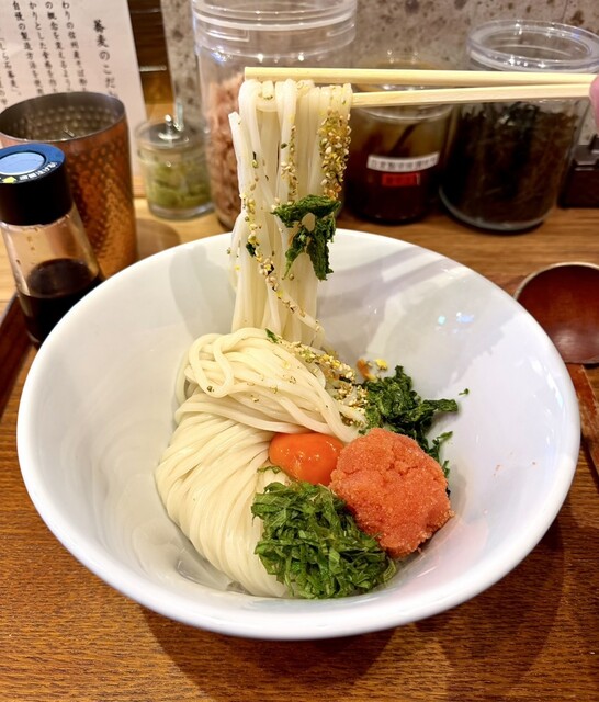 オリジナルな明太釜玉うどん！』by ジャッキー社長 : 銀座蕎麦うどん
