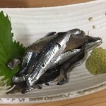 瀬戸内料理 喜久本店 - 小イワシの刺し身