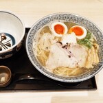 煮干そば・鶏そば藍×福井らーめん五目亭 - 淡麗煮干しそば