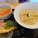 麺屋 たけ井 - 料理写真:海老塩冷やしつけ麺♪