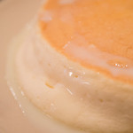 三日月氷菓店 - 料理写真:練乳で食べるパンケーキ（概ね11~4月提供）