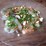 フラグランテ フラゴラ - 生しらす、生白魚、白身魚のカルパッチョ