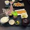 旬庵 - 大アジ姿造りとアジフライ定食(\1,800)