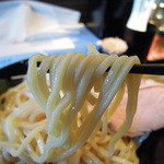 魚介豚骨味玉つけ麺の麺