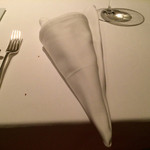 カンテサンス - 2015.4　離席時のトーション