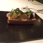 カンテサンス - 2015.4　フォアグラと日向夏のタルト