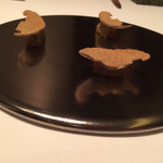 カンテサンス - 2015.4　原木椎茸のビスケット