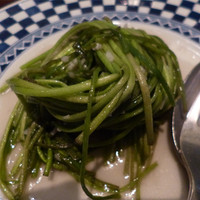 青菜 丸の内ブリックスクエア店 - 中国青菜炒め（塩にんにく）