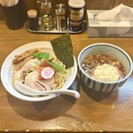 麺屋 蕃茄 - 料理写真:トマトチーズつけ麺 並盛り（大盛りにすれば良かったw）