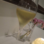 オステリア・エノテカ・ダ・サスィーノ - グラススプマンテ