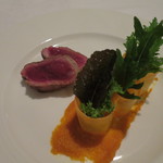 オステリア・エノテカ・ダ・サスィーノ - 馬肉のサーロインステーキ