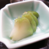 懐石料理 はし本 - 先付　生ザーサイ