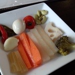 自家製ピクルス盛り合わせ