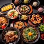 鉄板もんじゃ だるま - 料理写真:特選だるまコース画像