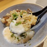 鶏めしと肉うどん とみ - 