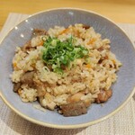 鶏めしと肉うどん とみ - 
