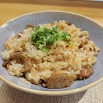 鶏めしと肉うどん とみ - 