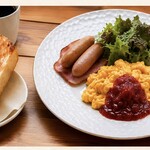 My Cake - スクランブルエッグもふわとろです。