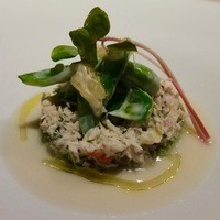 eclat - ズワイガニのレムラード  根セロリのソース