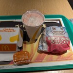 マクドナルド - ドリンク写真:焙煎ごまタルタルシュリンプセット790円