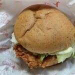 ケンタッキーフライドチキン - 料理写真:チキンフィレバーガー(単品440円)