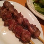 焼鶏　炭吉 - 砂肝　塩