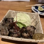 鶏と魚と炭火焼き 燈 - 
