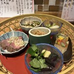 鶏と魚と炭火焼き 燈 - 
