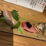 鶏と魚と炭火焼き 燈 - 