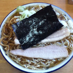 ケンちゃんラーメン - 中華そば（小盛、油ぽく）650円