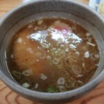 東池袋 大勝軒 いぶき - ・「つけ麺300g(¥980)」のつけ汁。