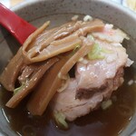 東池袋 大勝軒 いぶき - ・「つけ麺300g(¥980)」の具材。