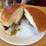 コメダ珈琲店 石和店 - ハンバーガー