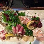 だんぼ - 馬刺し盛り合わせ
