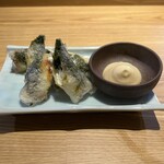 三重人 - 青さ海苔とクリームチーズのパリパリディップ
