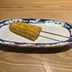 三重人 - トウモロコシの原始焼き