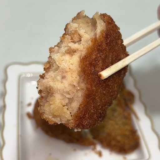 おにくたべたい☆ Niku no Hon Kobe Ya - Shiomibashi/Croquette | Tabelog