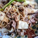 高柳豆腐店 - "仿製鋤燒（すきやきもどき）"に蒟蒻絲（しらたき）