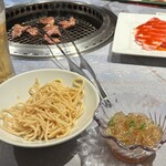 焼肉なべしま - オイラのチョイスしたサラダバー商品｡