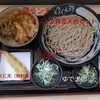 ゆで太郎 もつ次郎 - ミニとり舞茸天丼セット