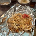 とんく - 厚切り豚ロースのとんぺい焼き