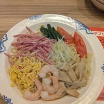 バーミヤン  - えび　冷やし中華