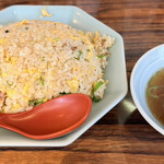清六家 - 料理写真:「清六家チャーハン(スープ付)」750円税込み♫