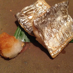 鮨 生粋 - ほっこりとした焼き加減絶妙なお魚