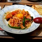 鎌倉パスタ - ベーコンと彩り野菜のナポリタン　鎌倉風