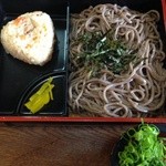 Inakaya - ざるそば定食(ランチタイムのみ) ¥500