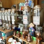 永井 - いかにもコーヒー屋さん手感じ。